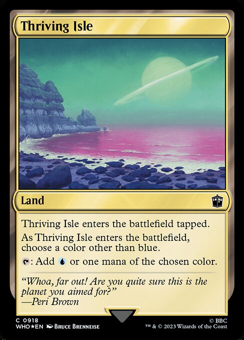 Thriving Isle - Doctor Who - Surge Foil