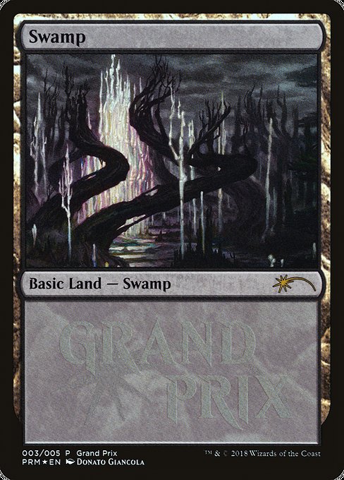 Swamp - Grand Prix Promos - Promo Foil