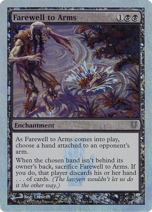 Farewell to Arms - Unhinged