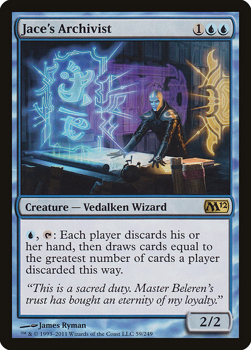 Jace's Archivist - Magic 2012