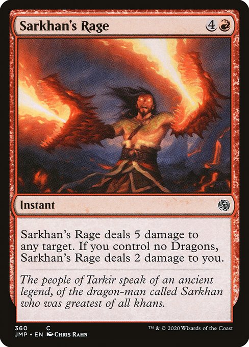 Sarkhan's Rage - Jumpstart