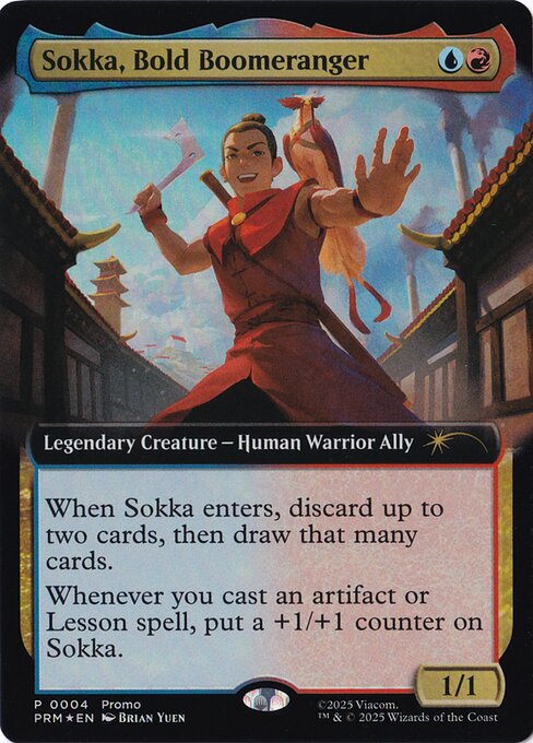 Sokka, Bold Boomeranger - MagicFest 2025 - Extended Art