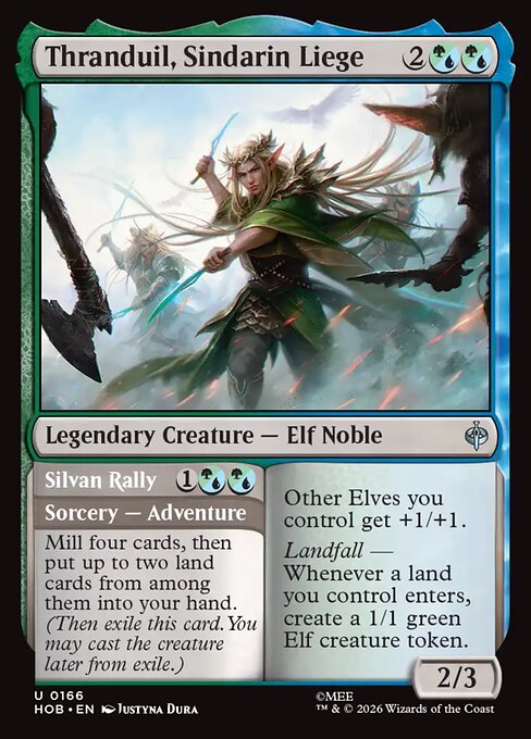 Thranduil, Sindarin Liege // Silvan Rally - The Hobbit