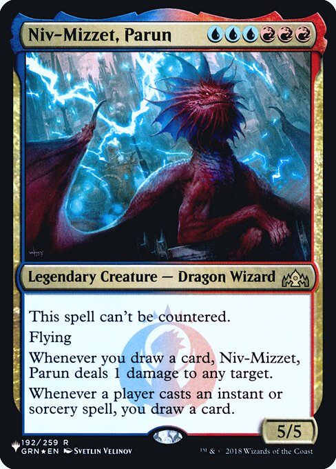 Niv-Mizzet, Parun - The List - Promo Foil