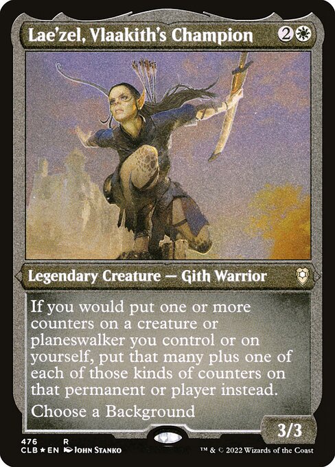 Lae'zel, Vlaakith's Champion - Commander Legends: Battle for Baldur's Gate - Etched Foil