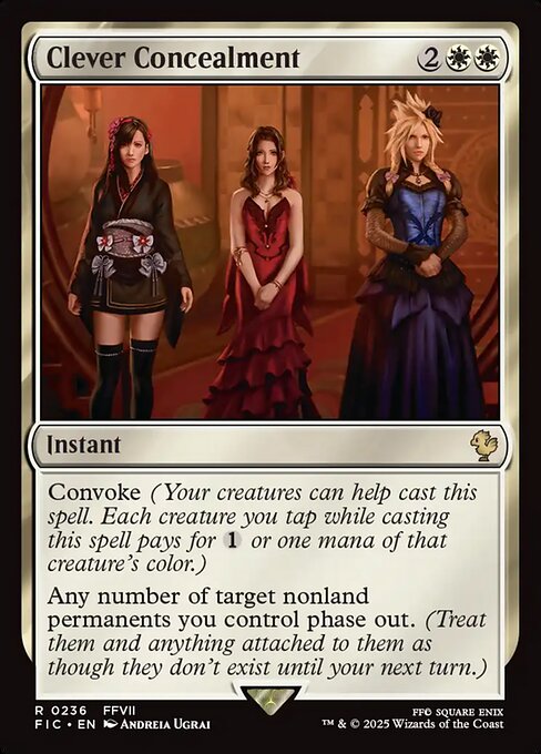 Clever Concealment - Final Fantasy Commander - Surge Foil