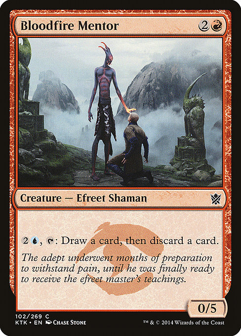 Bloodfire Mentor - Khans of Tarkir