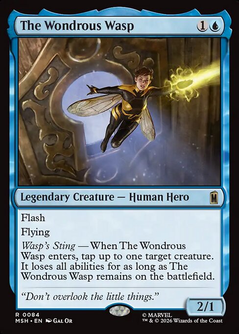 The Wondrous Wasp - Marvel Super Heroes