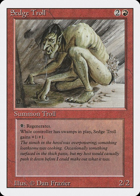 Sedge Troll - Revised Edition