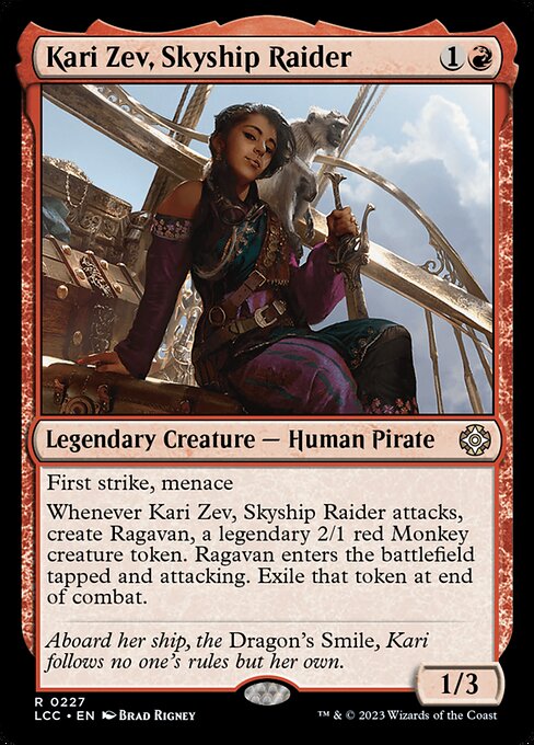 Kari Zev, Skyship Raider - The Lost Caverns of Ixalan Commander