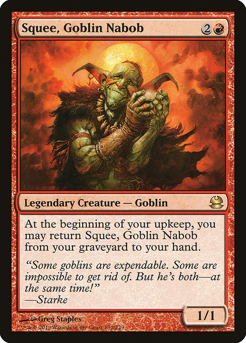 Squee, Goblin Nabob - Modern Masters