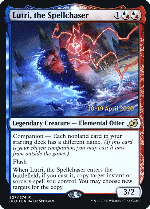 Lutri, the Spellchaser - Ikoria: Lair of Behemoths Promos - Promo Foil