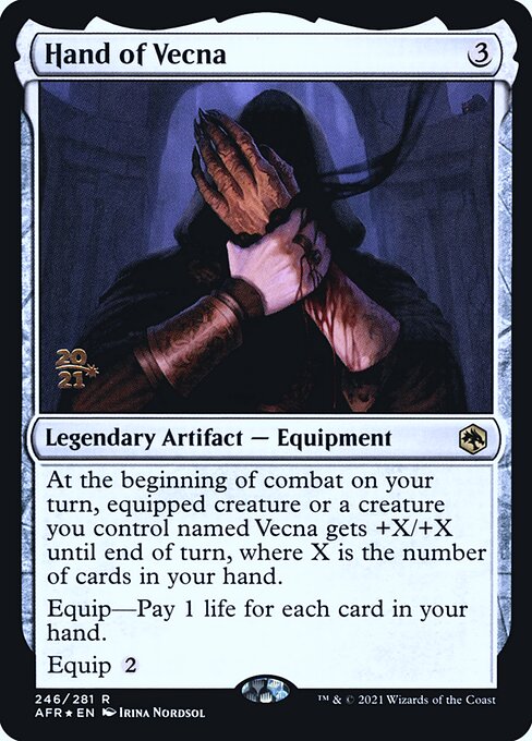 Hand of Vecna - Adventures in the Forgotten Realms Promos - Promo Foil