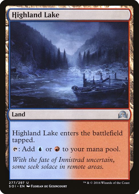 Highland Lake - Shadows over Innistrad