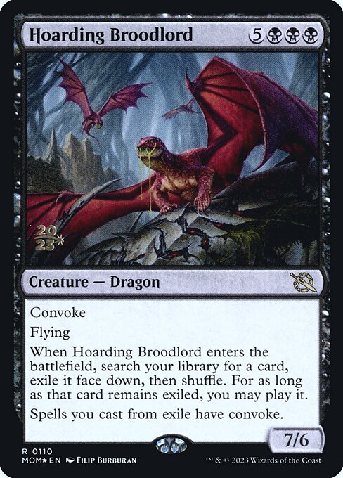 Hoarding Broodlord - March of the Machine Promos - Promo Foil