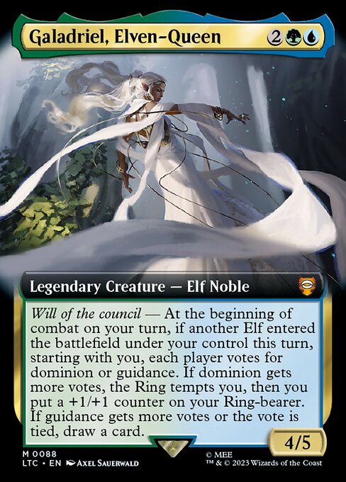 Galadriel, Elven-Queen - Tales of Middle-earth Commander - Extended Art