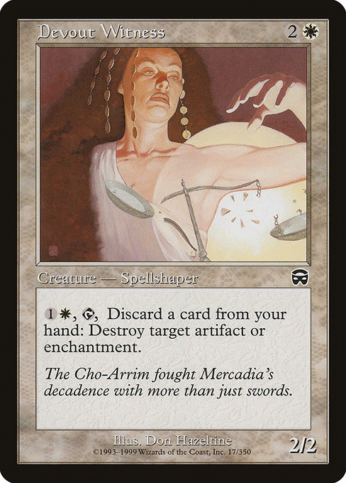 Devout Witness - Mercadian Masques