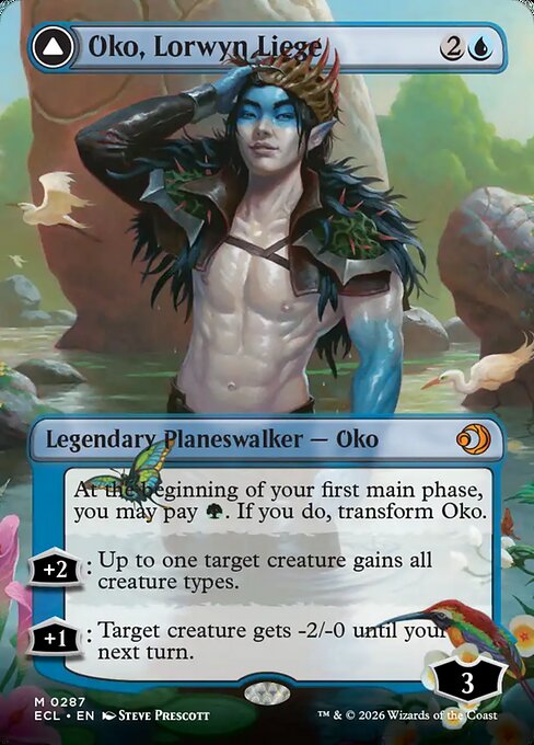 Oko, Lorwyn Liege // Oko, Shadowmoor Scion - Lorwyn Eclipsed - Borderless