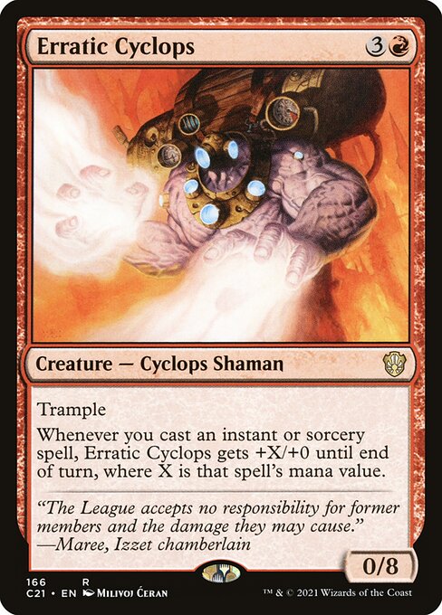 Erratic Cyclops - Commander 2021