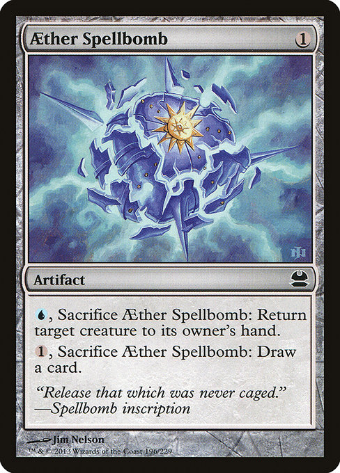 Aether Spellbomb - Modern Masters