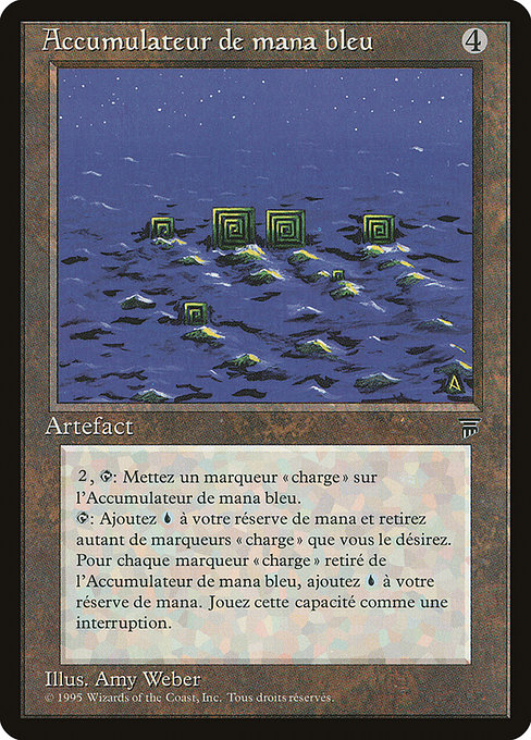 Blue Mana Battery - Renaissance