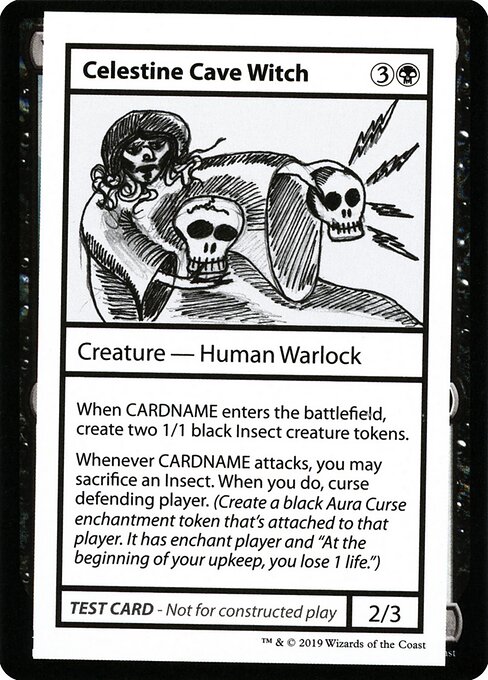 Celestine Cave Witch - Mystery Booster Playtest Cards 2021