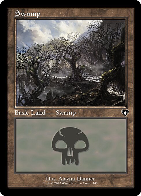 Swamp - Commander Masters