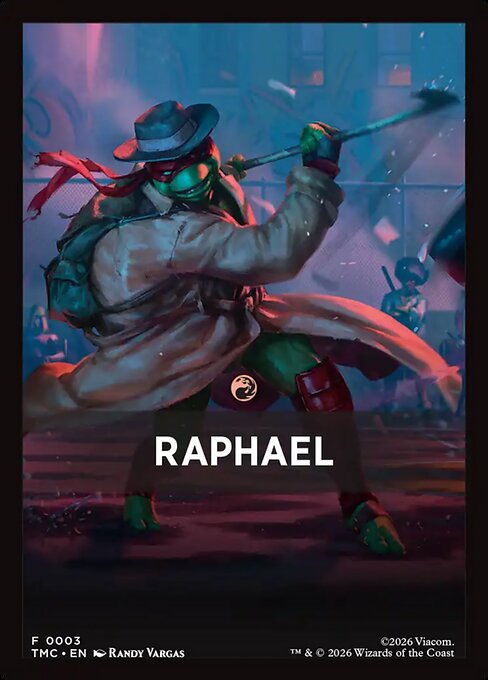 Raphael - Teenage Mutant Ninja Turtles Eternal Front Cards