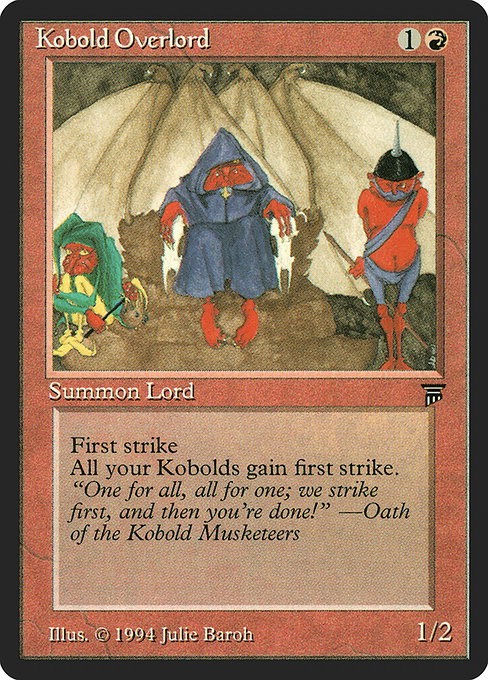 Kobold Overlord - Legends