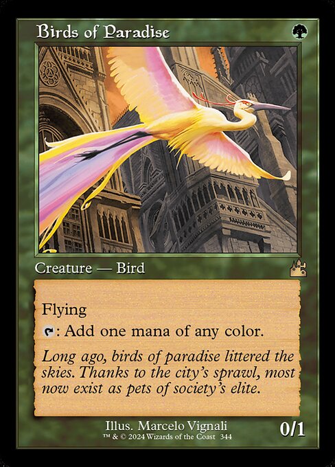 Birds of Paradise - Ravnica Remastered