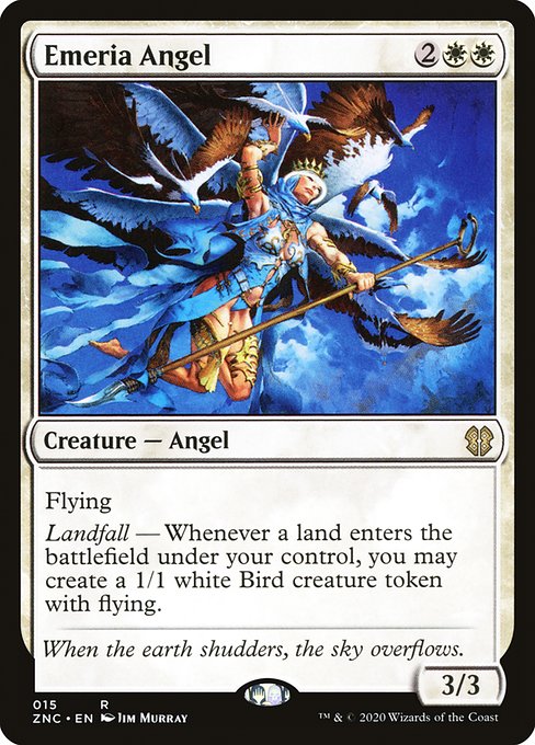 Emeria Angel - Zendikar Rising Commander