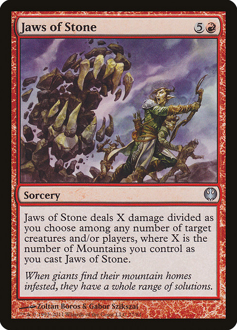 Jaws of Stone - Duel Decks: Knights vs. Dragons