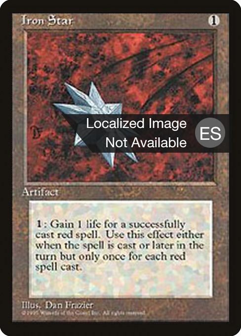 Estrella de hierro (Iron Star) - Fourth Edition Foreign Black Border
