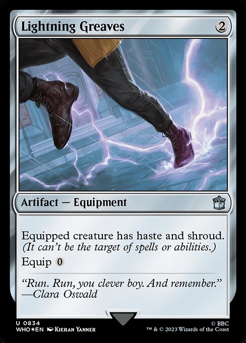 Lightning Greaves - Doctor Who - Surge Foil