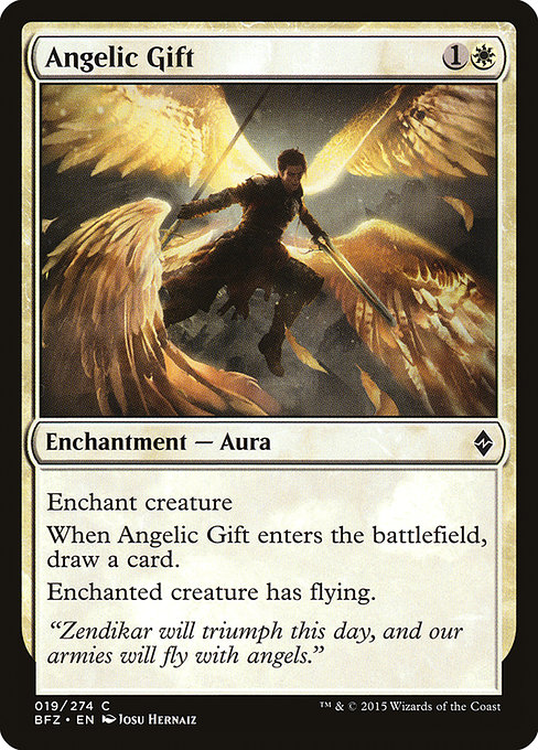 Angelic Gift - Battle for Zendikar