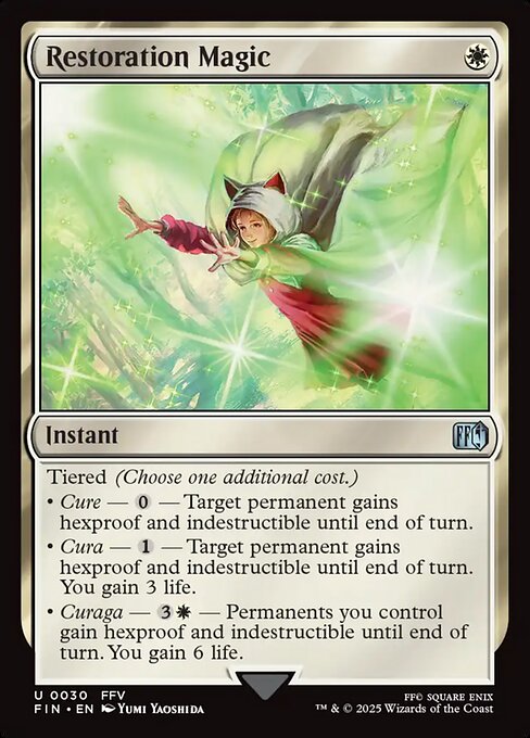 Restoration Magic - Final Fantasy