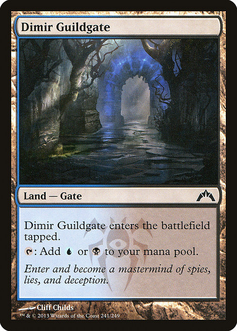 Dimir Guildgate - Gatecrash