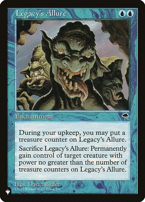 Legacy's Allure - The List