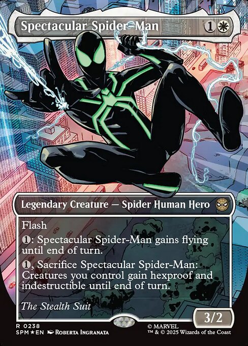 Spectacular Spider-Man - Marvel's Spider-Man - Textured Foil, Borderless