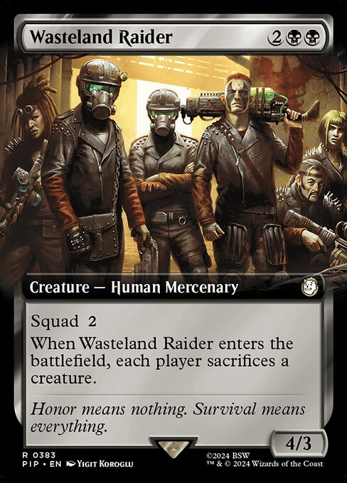 Wasteland Raider - Fallout