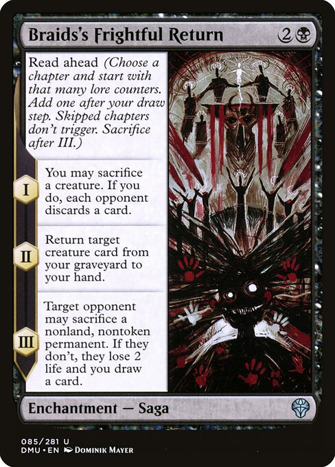 Braids's Frightful Return - Dominaria United