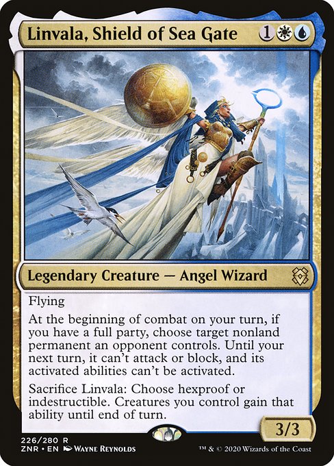 Linvala, Shield of Sea Gate - Zendikar Rising