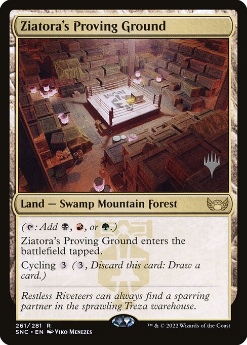 Ziatora's Proving Ground - Streets of New Capenna Promos