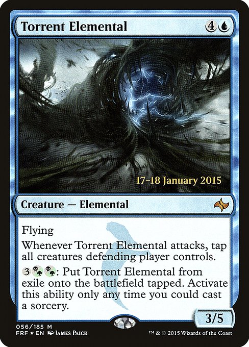 Torrent Elemental - Fate Reforged Promos - Promo Foil