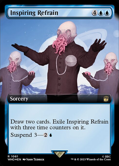 Inspiring Refrain - Doctor Who - Surge Foil