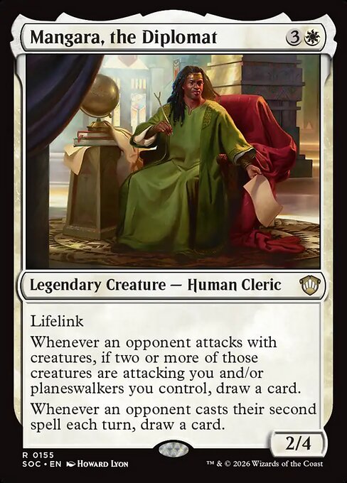 Mangara, the Diplomat - Secrets of Strixhaven Commander