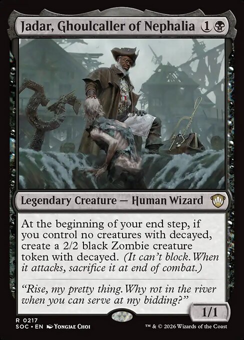 Jadar, Ghoulcaller of Nephalia - Secrets of Strixhaven Commander