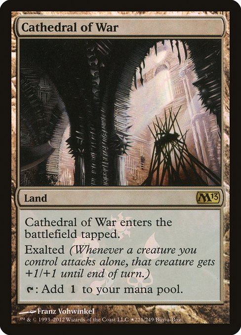 Cathedral of War - Magic 2013 Promos - Promo Foil