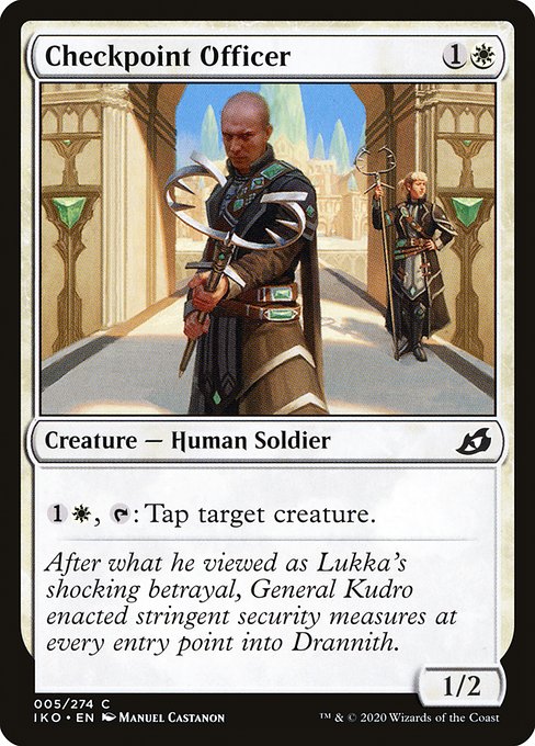 Checkpoint Officer - Ikoria: Lair of Behemoths