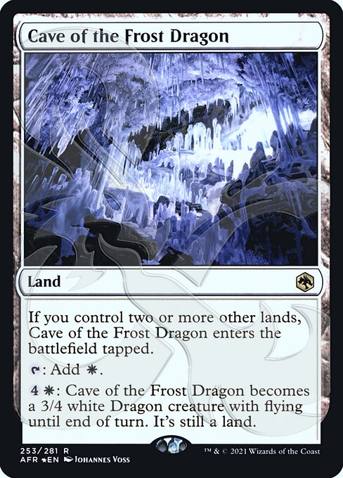 Cave of the Frost Dragon - Adventures in the Forgotten Realms Promos